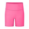 Nude Feel High Waist Yoga Shorts Outwear Thin Quick-Drying Sports Shorts Women's Tight Three-Point Fitness Shorts Women's Hip Lifting