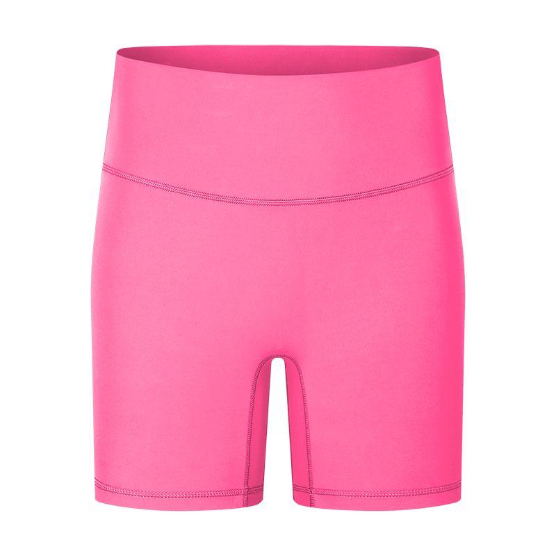 Nude Feel High Waist Yoga Shorts Outwear Thin Quick-Drying Sports Shorts Women's Tight Three-Point Fitness Shorts Women's Hip Lifting