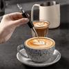 Wood Handle Latte Art Pen Stainless Steel Tip Coffee Drawing Pen  Coffee Decorating