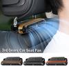 Car Headrest Cooling Air Fan 3 Speeds Adjustable Car Neck Cooler USB Powered Rear Seat Ventilator for Front Rear Seat Passenger