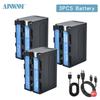AJNWNM 10400 мАч для Sony NP-F770 NP-F780 F750 F730 Аккумулятор ЖК-дисплей зарядное устройство F970 F550 F570 F750 F770 MC1500C