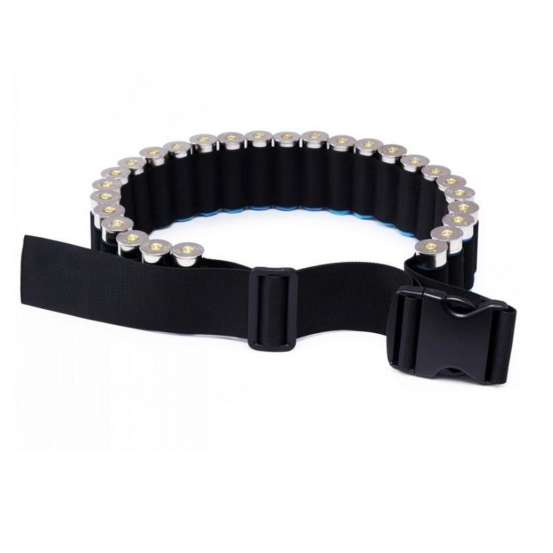 Hunting 26 Rounds Bandolier Belt 12 Gauge Cartridge Bullet Pouch Belt Airsoft Gun Ammo Holder Shell Belt Hunting Accessories