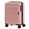 Чемодан Bijoux 34 л 46 см 50010 Чехол для переноски Жесткий чехол Молния Можно брать с собой в салон самолета Оснащен замком TSA Ripple Plus Розовый x Черный [Transit Lounge]