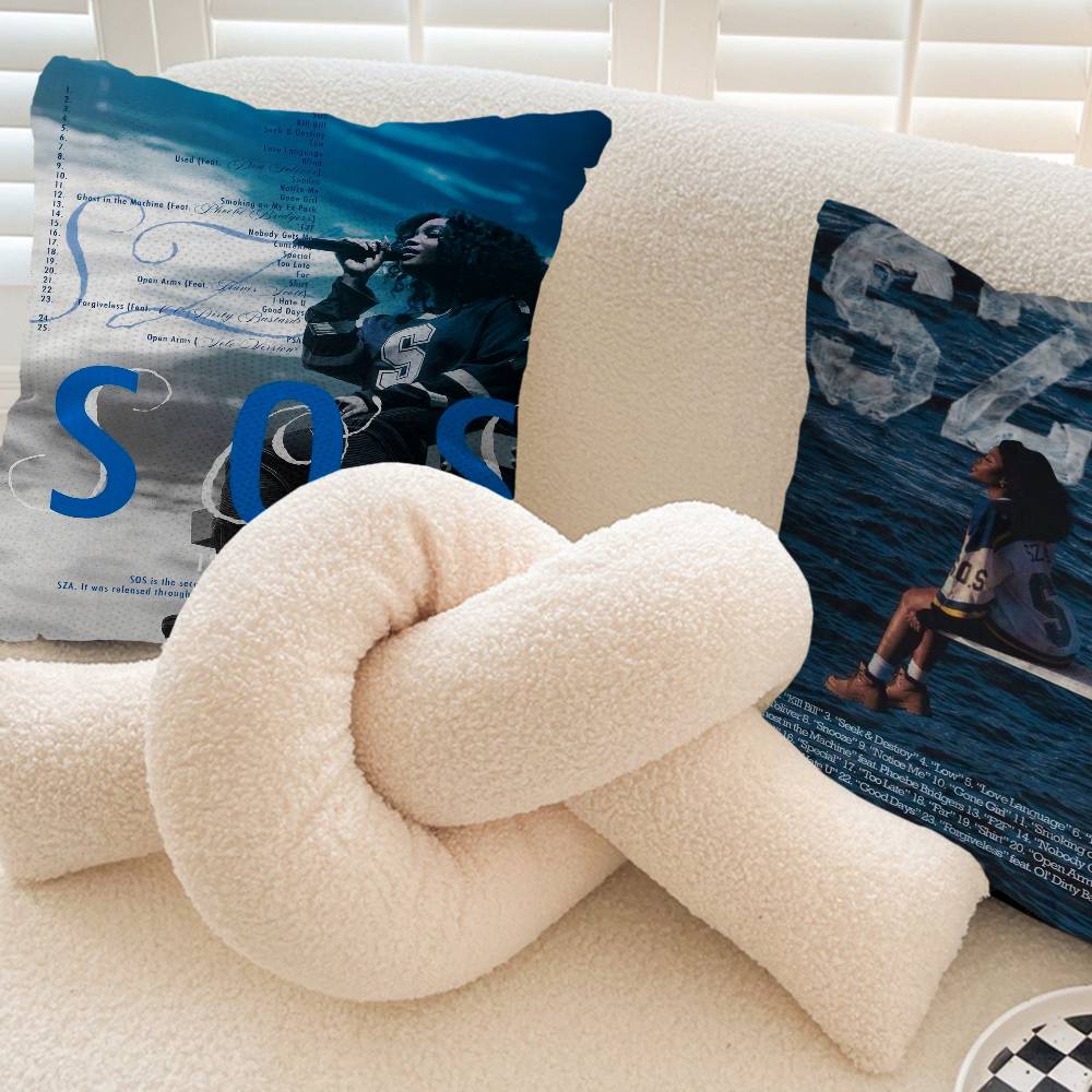 American Singer Star SZA Pillow Gifts Home Office Furnishings Bedroom Sofa Car Cushion Cover case 45x45cm