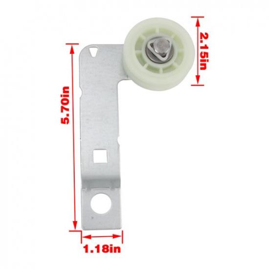 for W10837240 Dryer Idler Pulley NEW With Bracket
