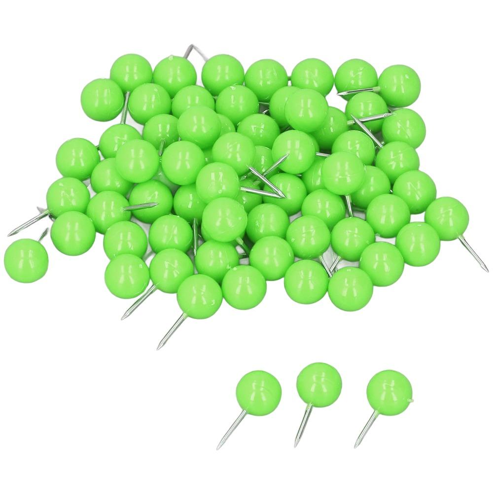 100Pcs Round head Push Pin 9.5*20mm Map Pin Boxed pin Decorative Tack  Art arrangement