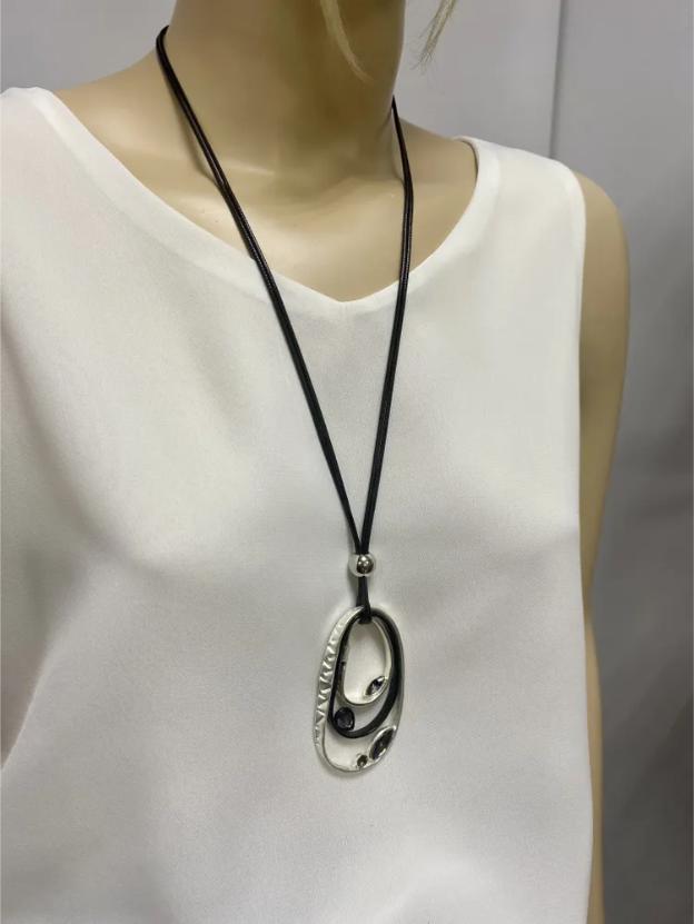 Модные цепочки для свитеров, регулируемые ожерелья с подвесками, аксессуары для одежды