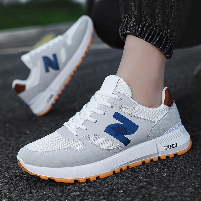 Производитель спортивной обуви мужская обувь осень 2024 года новые дышащие сетчатые кроссовки мужские и женские повседневные кроссовки кроссовки