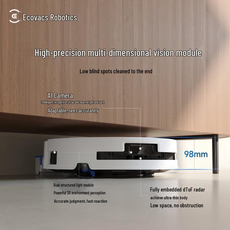 ECOVACS Умный робот-пылесос и полотер T80