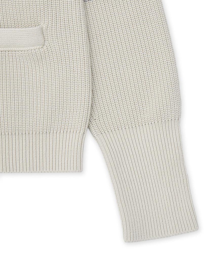 Thom Browne Garment Dyed 4-Bar Cardigan - Beige / Mkc635Ay3065260