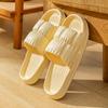 Women Summer Beach Sandals Soft Sole Cloud Slippers with Thick Platform Fashion Eva Flip Flops for Home