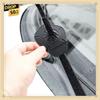 2Pcs Car Wiper Hole Cover Dustproof Sleeve Leaves Debris Prevention Accessories Car Wiper Arm Bottom Hole Protective Cover