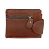 NEW Genuine Cowhide Leather Men,s Wallet Small Mini Card Holder Vintage Hasp Male Pockect Purse Fashion