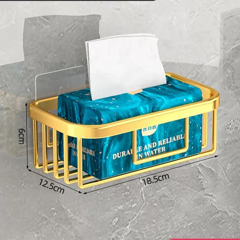 Tissue box hanger, toilet paper drawer, toilet paper roll, storage and storage rack toilet paper holder paper towel holder