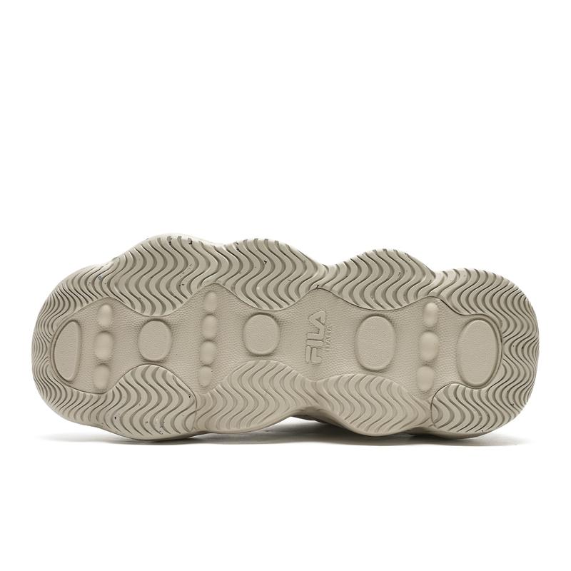 Fila Pease Модные Удобные Универсальные Износостойкие Низкие Повседневные Кроссовки Женские Кроссовки Овсяно-Коричневые F12W441117FOM