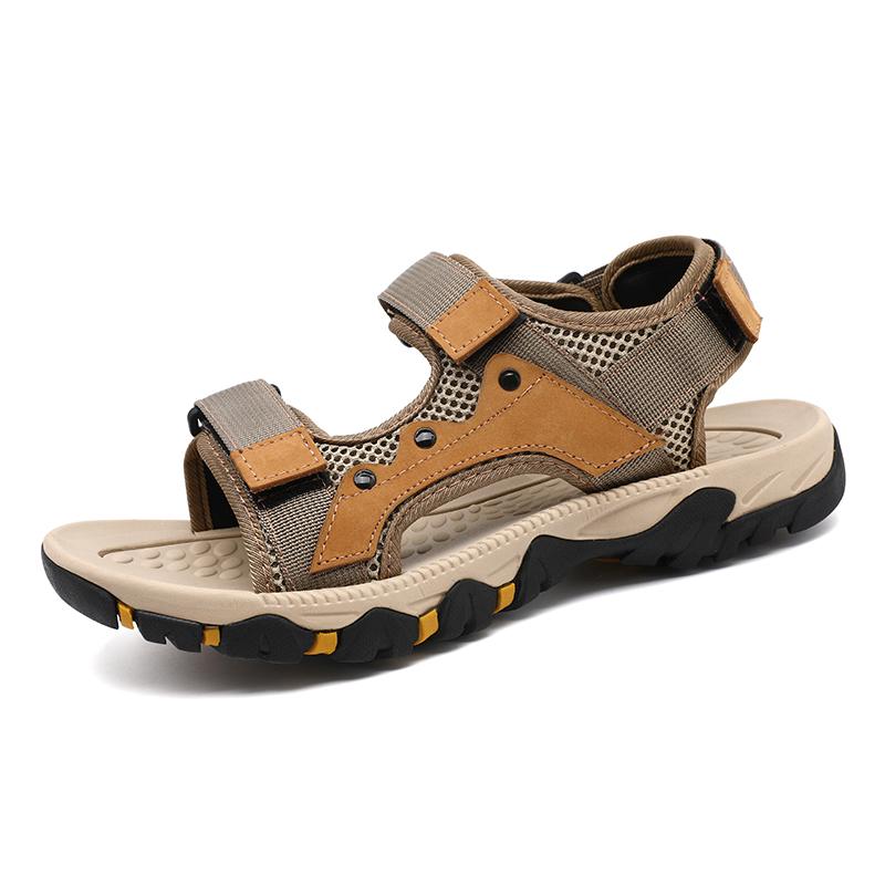 Summer Outdoor Sandals for Men Breathable Hiking Shoes Water Beach Mens Sandals Camping Climbing Aqua Sneaker