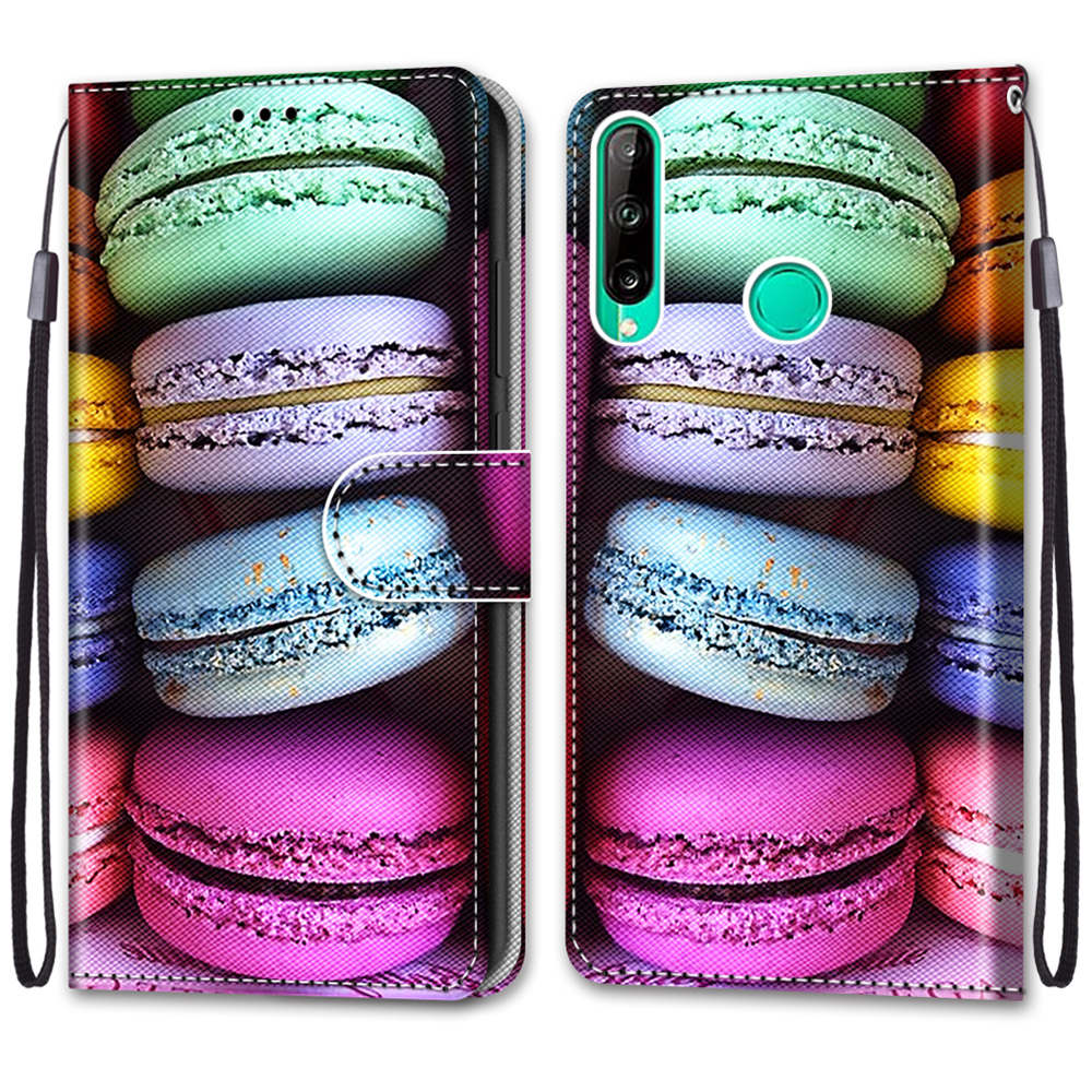 Роскошный окрашенный кожаный чехол-кошелек в стиле книги, защитный чехол для Huawei Y5 Y6 Y7 Y9 P30 P40 P20Lite/Mate 20 Lite/P Smart Z/Nova 6SE