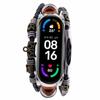 Замена ремешка в стиле ретро для Mi Band 6/6 NFC, ремешок на запястье, совместимый с кожаным ремешком Xiaomi Mi Band 5