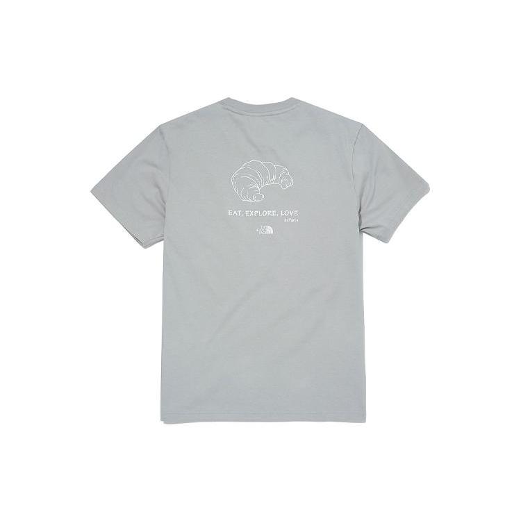 THE NORTH FACE T Shirt Unisex Gray NT7UM00C