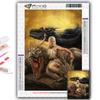 Cross Stitch Kit DIY Diamond Embroidery Game of Thrones Dragon and Beauty Diamond Painting Home Decor