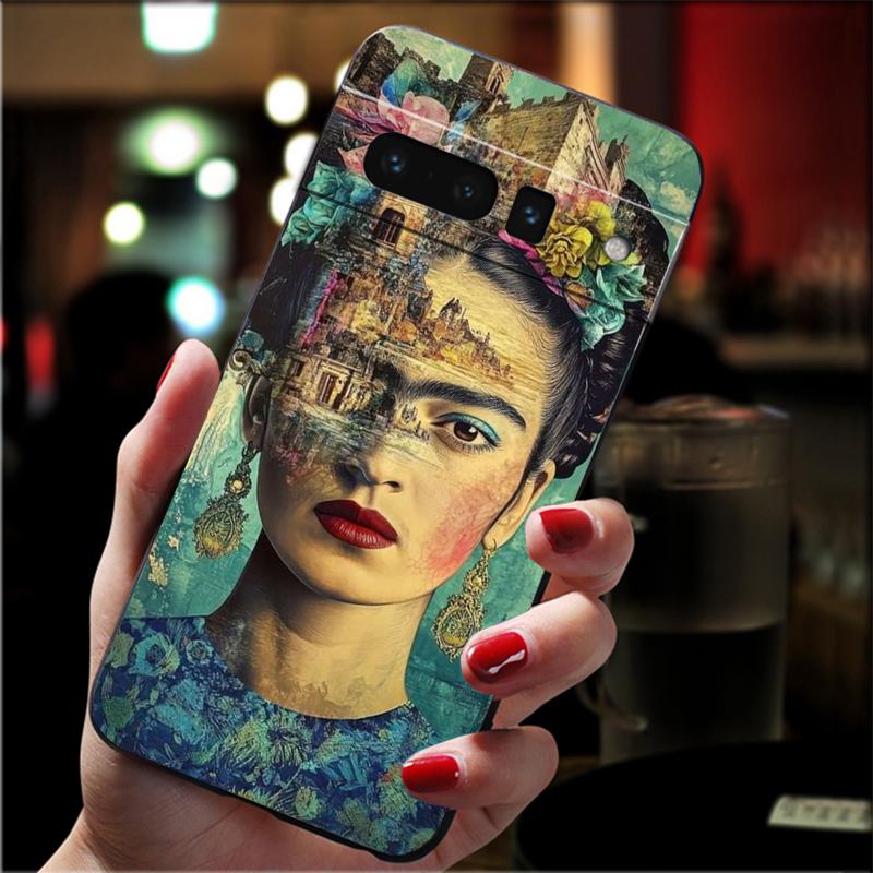 Чехол для телефона Google Pixel 10 Pro 9 Pro XL 9A 8 7 6 Pro Pixel 8A 7A 6A Pixel 8 7 6 5 Фрида-Кало