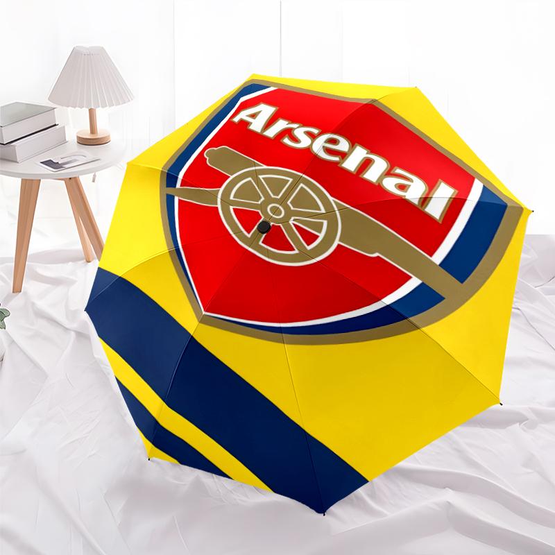 1pc A-Arsenal4 Umbrella, Sun Protection, And UV Shielding. It Has Eight Sturdy Ribs for Outdoor Use And Perfect As a Holiday Gift