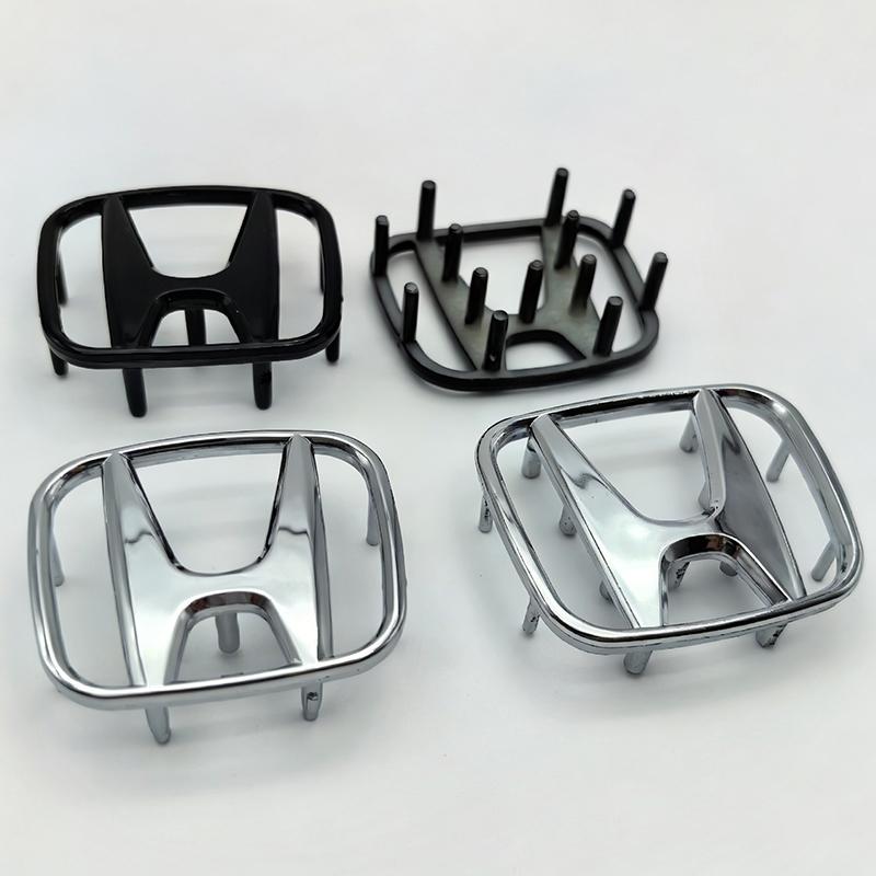 cvrdk7 50/53mm ABS Car Steering Wheel Emblem Sticker Accessories For Honda Civic FIT Accord Prelude CRV 5th City CRZ CRX Jazz HRV Pilot