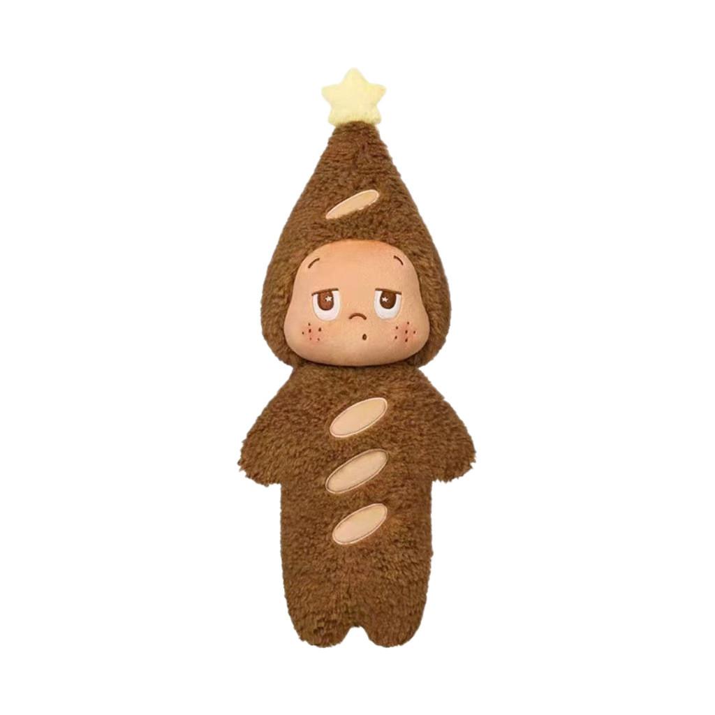 Fluffy Twinkle Plush Toy With Baguette Design For Kids Gift And Collectors
