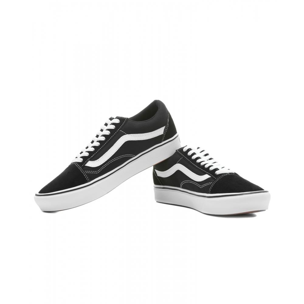 Comfycush Old Skool Classic Черный Настоящий Белый Vn0a3wmavne1
