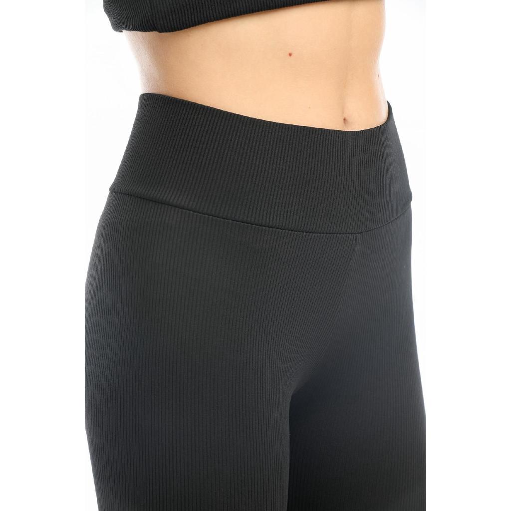 Индиго Индиго Индиго Трикотажные колготки в рубчик с завышенной талией и эластичной резинкой на талии