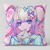 Игра NEEDY GIRL OVERDOSE Наволочка для подушки Короткая плюшевая наволочка Двусторонняя печать Моющаяся наволочка для диванной подушки Домашний декор Подарок