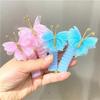 High Elasticity Telephone Wire Hair Loop Colorful Butterfly Hair Ring New Head Bands  Girls