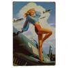 Жестяные таблички Rock Band, Декор стен для любителей метал-музыки 20x30см