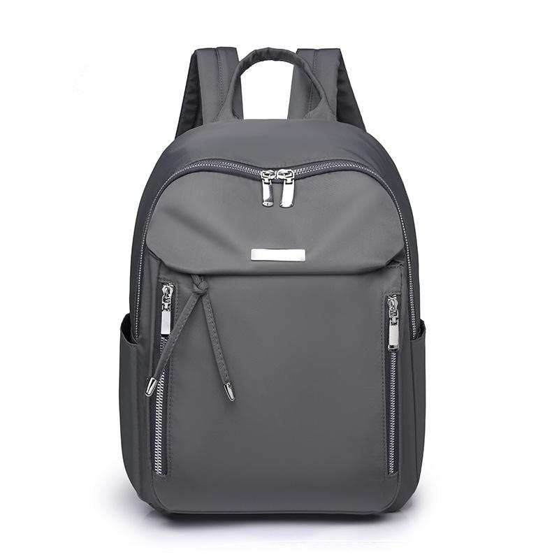 Nylon Simple Style Casual Temperament Backpack Women's Bag Practical