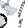 Stainless Steel Chopped Green Onion Knife Sharp Scallion Cutter Shred Knife Multi-functional Kitchen Slice Cutlery