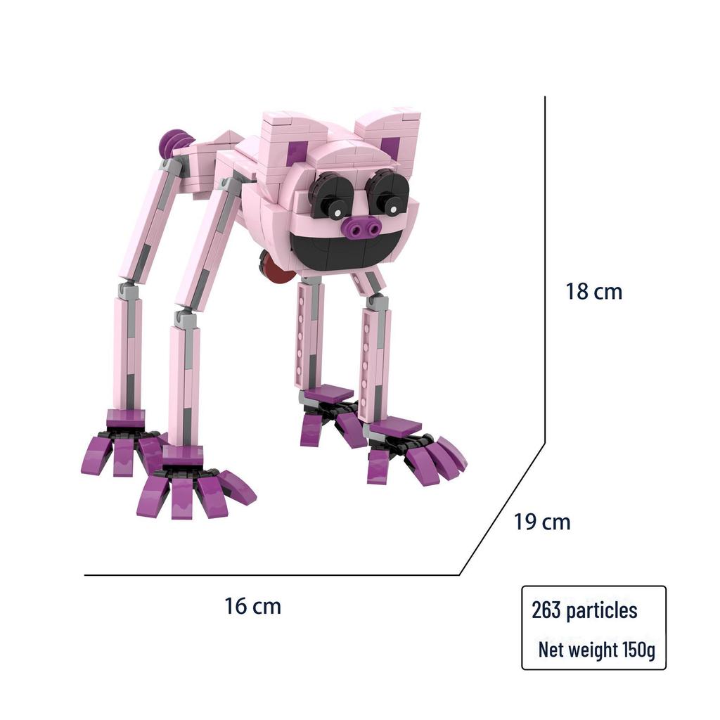 Poppy3 Улыбающиеся существа: Строительные блоки Sleepy Cat