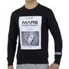 MARS03S Men's Basic Long-Sleeved Crew Neck Sweatshirt