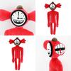 Soft And Cuddly Siren Head Plush Toy With Unique Big Mouth Clock Poop Monster Character