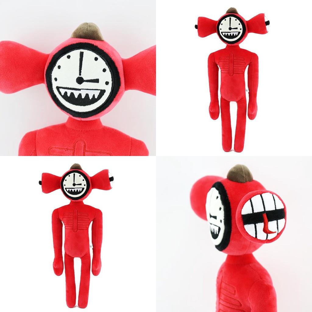 Soft And Cuddly Siren Head Plush Toy With Unique Big Mouth Clock Poop Monster Character