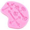 3D Cross Shape Silicone Moulds DY Wedding Cupcake Topper Fondant Cake Decorating Tools Relief Candy Resin Clay Mould Chocolate Gumpaste Moulds