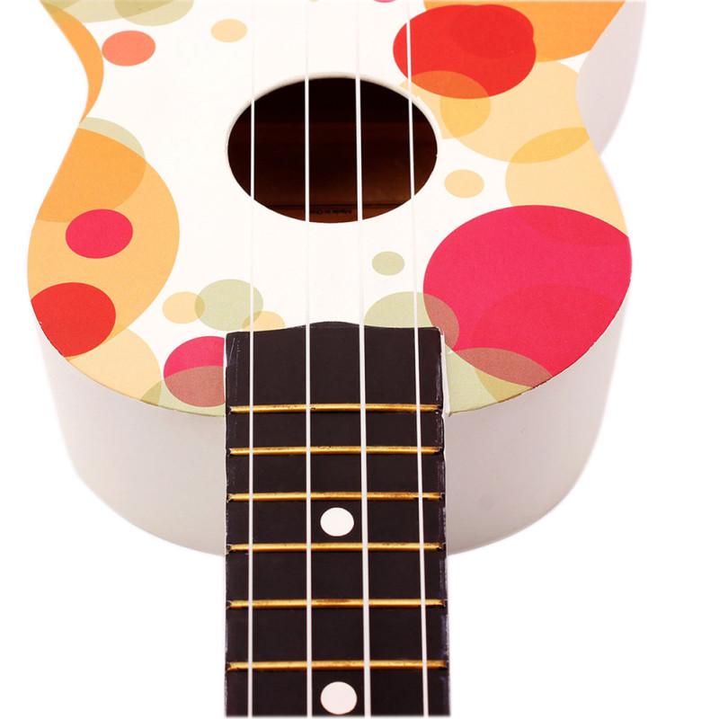 Гавайская гитара из липы, деревянная гавайская гитара для начинающих, гавайская гитара сопрано, стартовая детская гитара, гавайская гитара, 21 дюйм