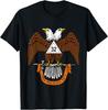 New Limited 32nd Degree Mason, Masonic Scottish Rite Down T-Shirt Tops Tee