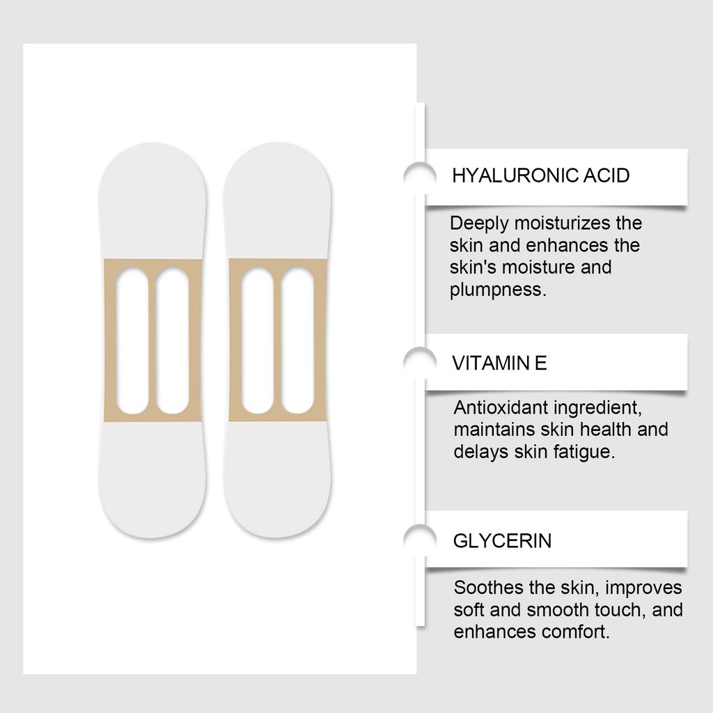 Патч для подтяжки и разглаживания морщин на шее, формирующий двойной подбородок, маленькое лицо, V-образное лицо, улучшающий морщины, укрепляющий и подтягивающий патч для шеи.