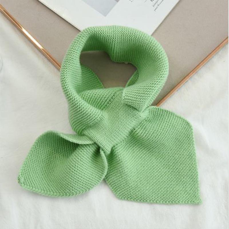1PC Women's Knitted Cross Scarf for Warmth Softness Lightness and Fashion