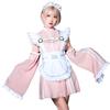 Clearstone Cyber Iris Cosplay Halloween Chain Jersey Maid Pink Women's