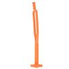 Side Stand Rubber Battery Strap Motorcycle Mount Accessory Fit for HUSQVARNA 14 19(Orange)
