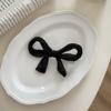 Girl Hairpin Pearlescent Luster Bowknot Decor Non-Slip Design Bangs Side Half-Tied Hair Clip Hair Accessories