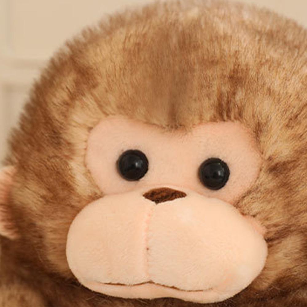 Fluffy Banana Monkey Plush Toy PP Cotton Banana Monkey Doll Monkey Stuffed Doll Easter Gifts