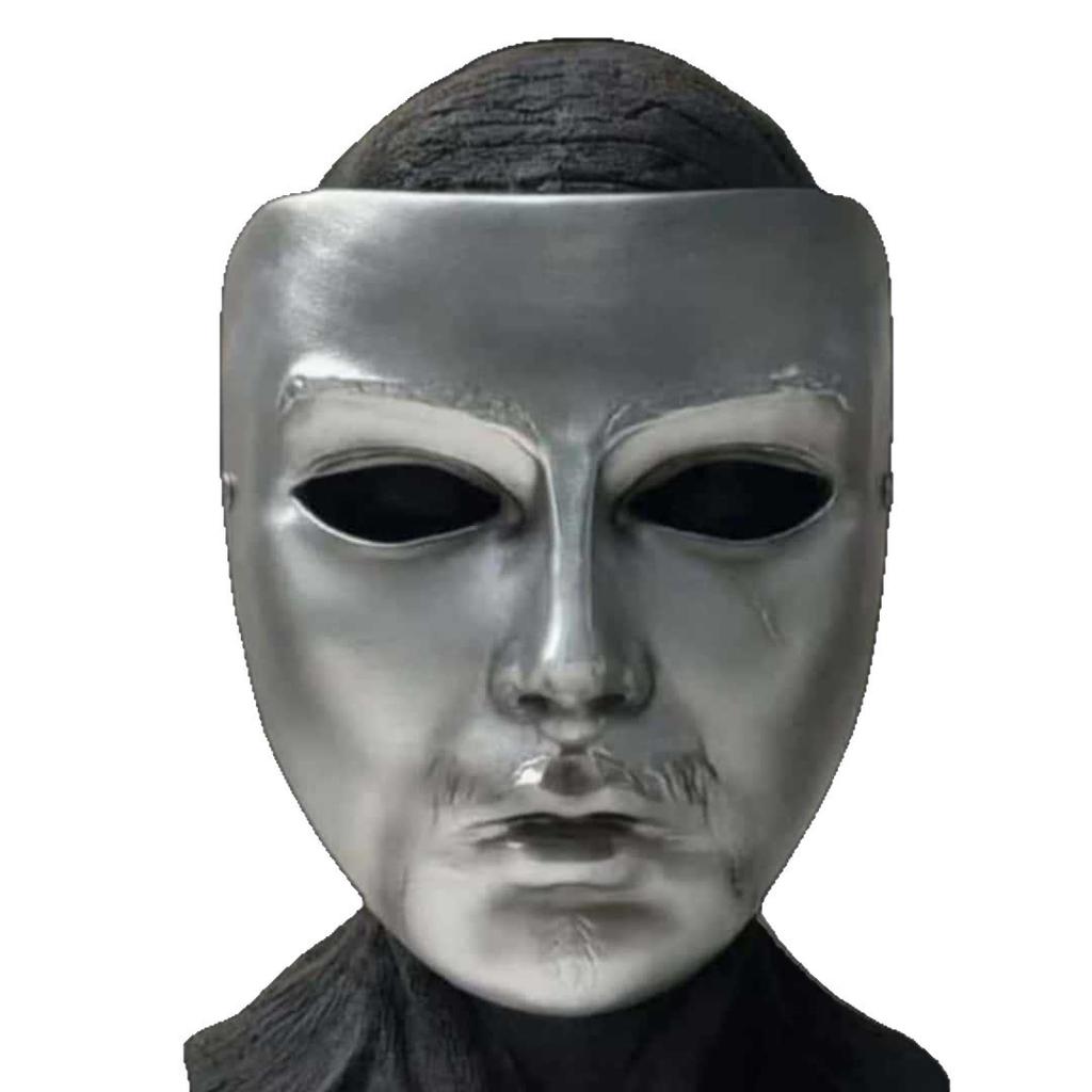Halloween Baldwin IV mask, funny character, ghost face, face paint, masquerade, role-playing prop