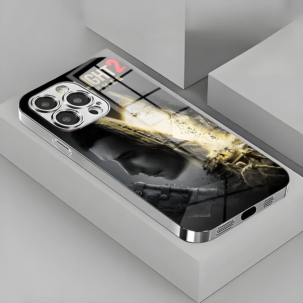 Dying Light The Beast Чехол для телефона для iPhone17 16 16e 15 14 13 12Plus Mini Pro Max Гальванизированный стеклянный чехол для телефона
